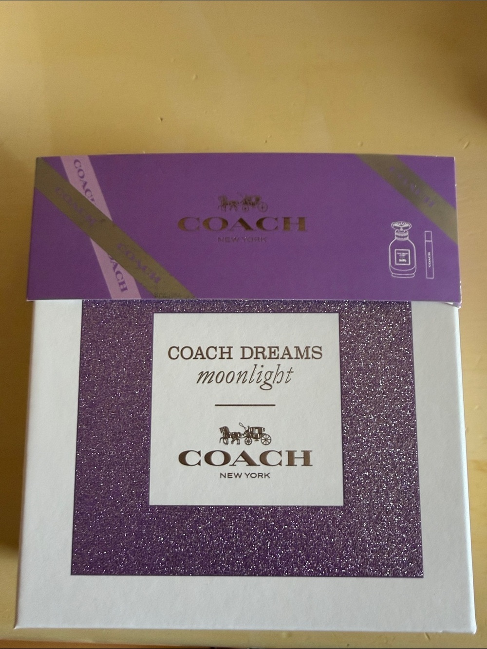 Coach Dreams Moonlight Eau de Perfume Box Set - Natural Spray 2oz & .25 NIB
